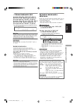 Preview for 85 page of JVC RX-E5S Instructions For Use Manual