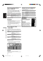 Preview for 92 page of JVC RX-E5S Instructions For Use Manual