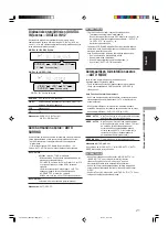 Preview for 93 page of JVC RX-E5S Instructions For Use Manual