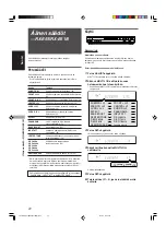 Preview for 94 page of JVC RX-E5S Instructions For Use Manual