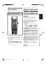 Preview for 99 page of JVC RX-E5S Instructions For Use Manual