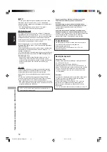 Preview for 104 page of JVC RX-E5S Instructions For Use Manual