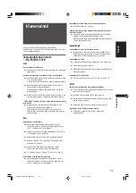 Preview for 137 page of JVC RX-E5S Instructions For Use Manual