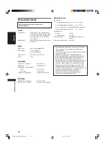 Preview for 140 page of JVC RX-E5S Instructions For Use Manual