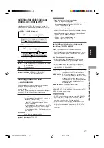 Preview for 161 page of JVC RX-E5S Instructions For Use Manual