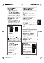 Preview for 163 page of JVC RX-E5S Instructions For Use Manual