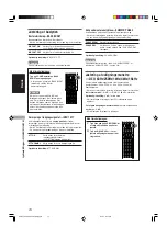 Preview for 164 page of JVC RX-E5S Instructions For Use Manual