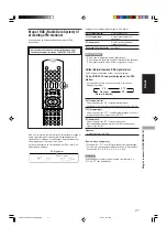 Preview for 167 page of JVC RX-E5S Instructions For Use Manual