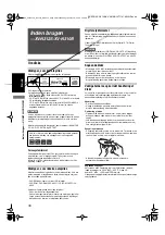 Preview for 176 page of JVC RX-E5S Instructions For Use Manual