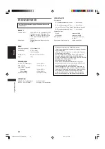 Preview for 208 page of JVC RX-E5S Instructions For Use Manual