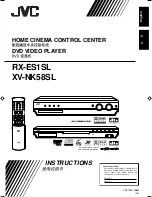 JVC RX-ES1SL Instructions Manual preview