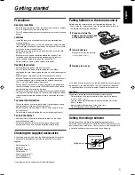 Preview for 9 page of JVC RX-ES1SL Instructions Manual