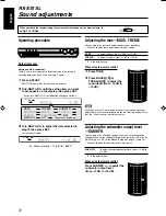 Preview for 26 page of JVC RX-ES1SL Instructions Manual