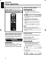 Preview for 28 page of JVC RX-ES1SL Instructions Manual