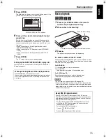 Preview for 39 page of JVC RX-ES1SL Instructions Manual