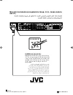 Preview for 158 page of JVC RX-ES1SL Instructions Manual