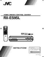 JVC RX-ES9SL Instructions Manual предпросмотр