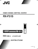 Preview for 52 page of JVC RX-F31S Instructions Manual