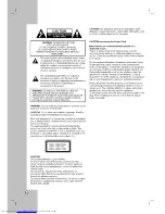 Preview for 2 page of JVC RX-THG51 Instructions Manual