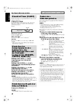 Preview for 24 page of JVC RX-THSW8 (German) Instructions Manual