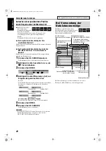 Preview for 34 page of JVC RX-THSW8 (German) Instructions Manual