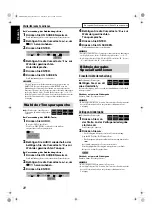 Preview for 36 page of JVC RX-THSW8 (German) Instructions Manual