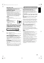 Preview for 49 page of JVC RX-THSW8 (German) Instructions Manual