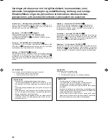 Preview for 2 page of JVC RX5032VSL - Dolby/DTS 5 x Receiver Instruction Manual