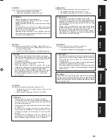 Preview for 3 page of JVC RX5032VSL - Dolby/DTS 5 x Receiver Instruction Manual