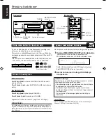 Preview for 16 page of JVC RX5032VSL - Dolby/DTS 5 x Receiver Instruction Manual