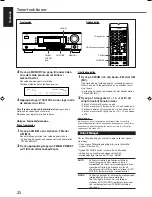 Preview for 26 page of JVC RX5032VSL - Dolby/DTS 5 x Receiver Instruction Manual