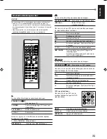 Preview for 37 page of JVC RX5032VSL - Dolby/DTS 5 x Receiver Instruction Manual