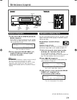 Preview for 59 page of JVC RX5032VSL - Dolby/DTS 5 x Receiver Instruction Manual