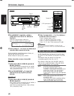 Preview for 60 page of JVC RX5032VSL - Dolby/DTS 5 x Receiver Instruction Manual