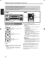 Preview for 66 page of JVC RX5032VSL - Dolby/DTS 5 x Receiver Instruction Manual