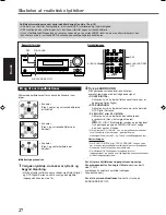 Preview for 100 page of JVC RX5032VSL - Dolby/DTS 5 x Receiver Instruction Manual