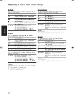 Preview for 104 page of JVC RX5032VSL - Dolby/DTS 5 x Receiver Instruction Manual