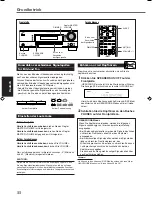 Preview for 118 page of JVC RX5032VSL - Dolby/DTS 5 x Receiver Instruction Manual