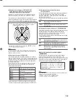 Preview for 189 page of JVC RX5032VSL - Dolby/DTS 5 x Receiver Instruction Manual