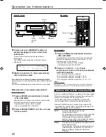 Preview for 230 page of JVC RX5032VSL - Dolby/DTS 5 x Receiver Instruction Manual