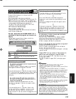 Preview for 233 page of JVC RX5032VSL - Dolby/DTS 5 x Receiver Instruction Manual