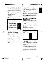 Предварительный просмотр 39 страницы JVC RXD702B - AV Receiver Instructions Manual