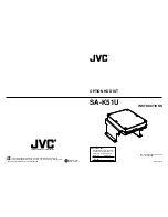 Предварительный просмотр 1 страницы JVC SA-K51U Instructions Manual