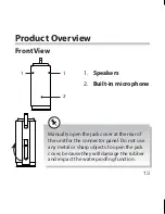 Предварительный просмотр 13 страницы JVC SP-AD80-B Instruction Manuals