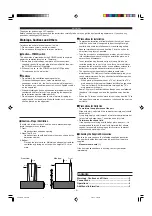 Preview for 3 page of JVC SP-DWF31 Instructions Manual