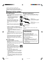 Предварительный просмотр 2 страницы JVC SP-F303 Instructions Manual