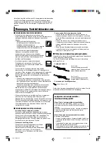 Предварительный просмотр 3 страницы JVC SP-F303 Instructions Manual