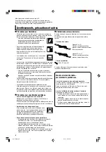 Предварительный просмотр 4 страницы JVC SP-F303 Instructions Manual