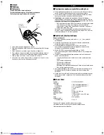 Preview for 8 page of JVC SP-F500 Instructions Manual