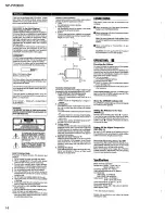 Preview for 6 page of JVC SP-PW3000 Service Manual